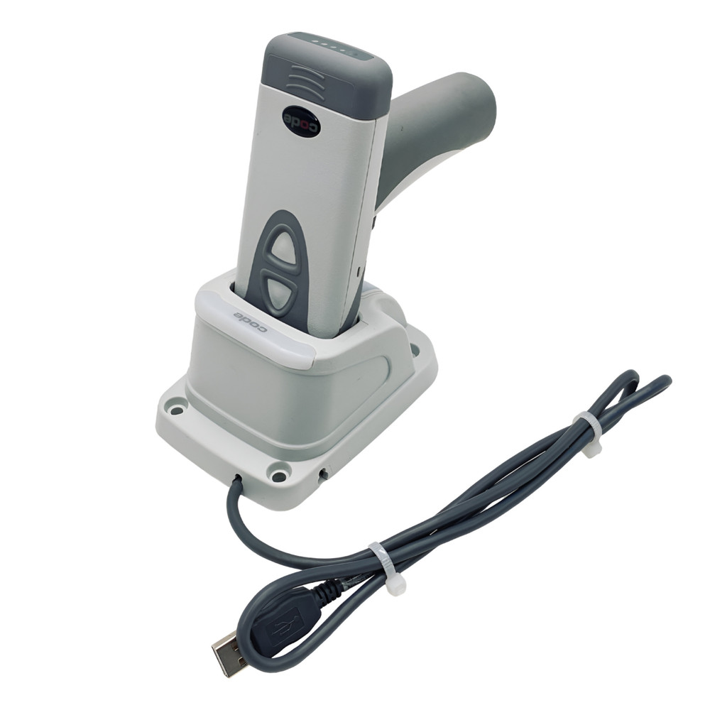 Code CR2612 Bluetooth Portable Barcode Scanner w/Cradle CRA-A104 & USB Cord