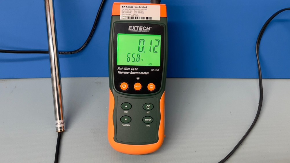 Extech SDL350 Hot Wire CFM Thermo-Anemometer