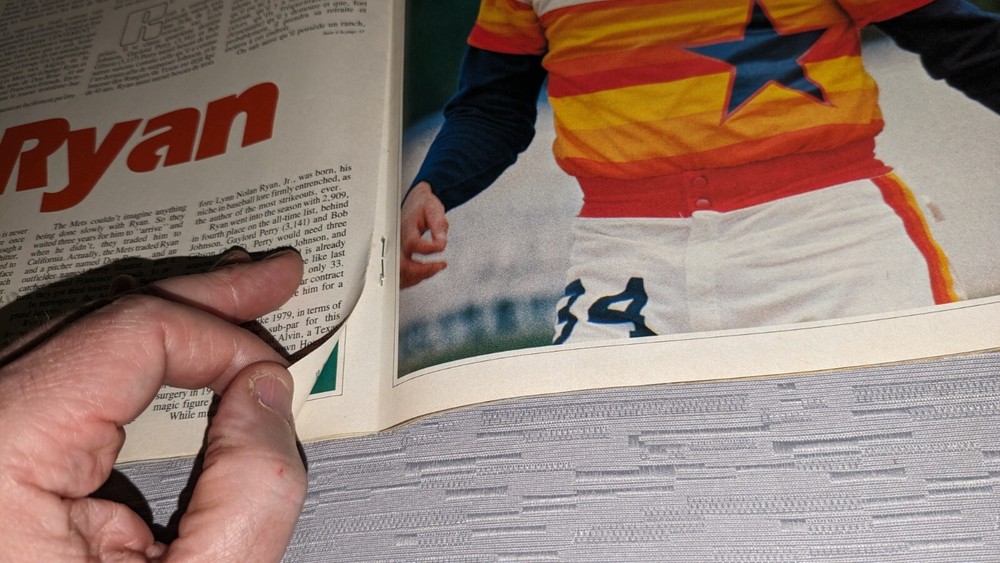1980 Montreal Expos Baseball Program/Magazine EH