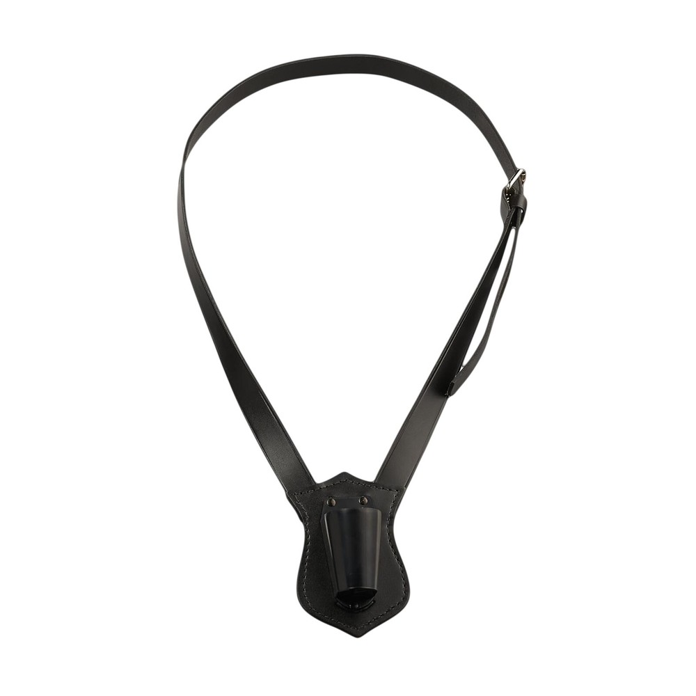 Jay-Pee Single Strap Adjustable Leather Parade Flag Carrier w/Cup Honor Guard