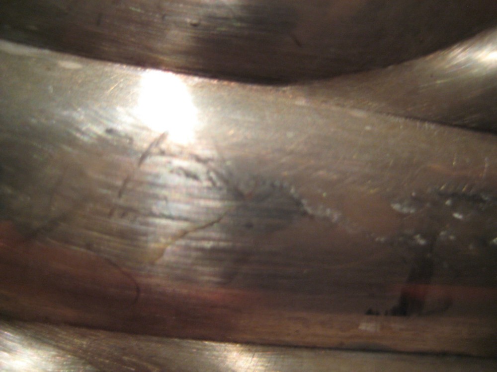 OLD INTERNATIONAL SILVER LEAF SHAPE SERVING PLATTER