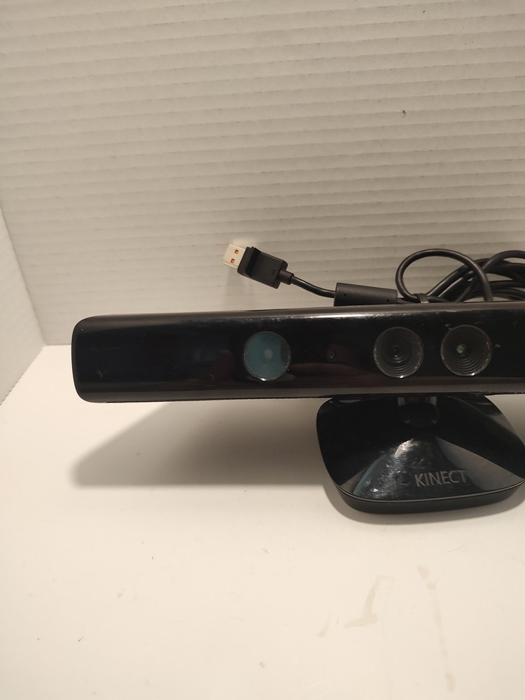 🔥 Genuine Microsoft Xbox 360 Kinect Black Sensor Bar Model #1414 UNTESTED