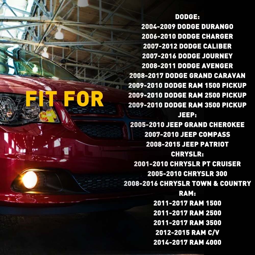 Windshield Washer Squirter Nozzle Spray for Chrysler Dodge Ram 4805742AB USA