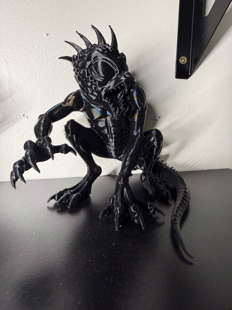 Unpainted Chupacabra Figure Cryptid