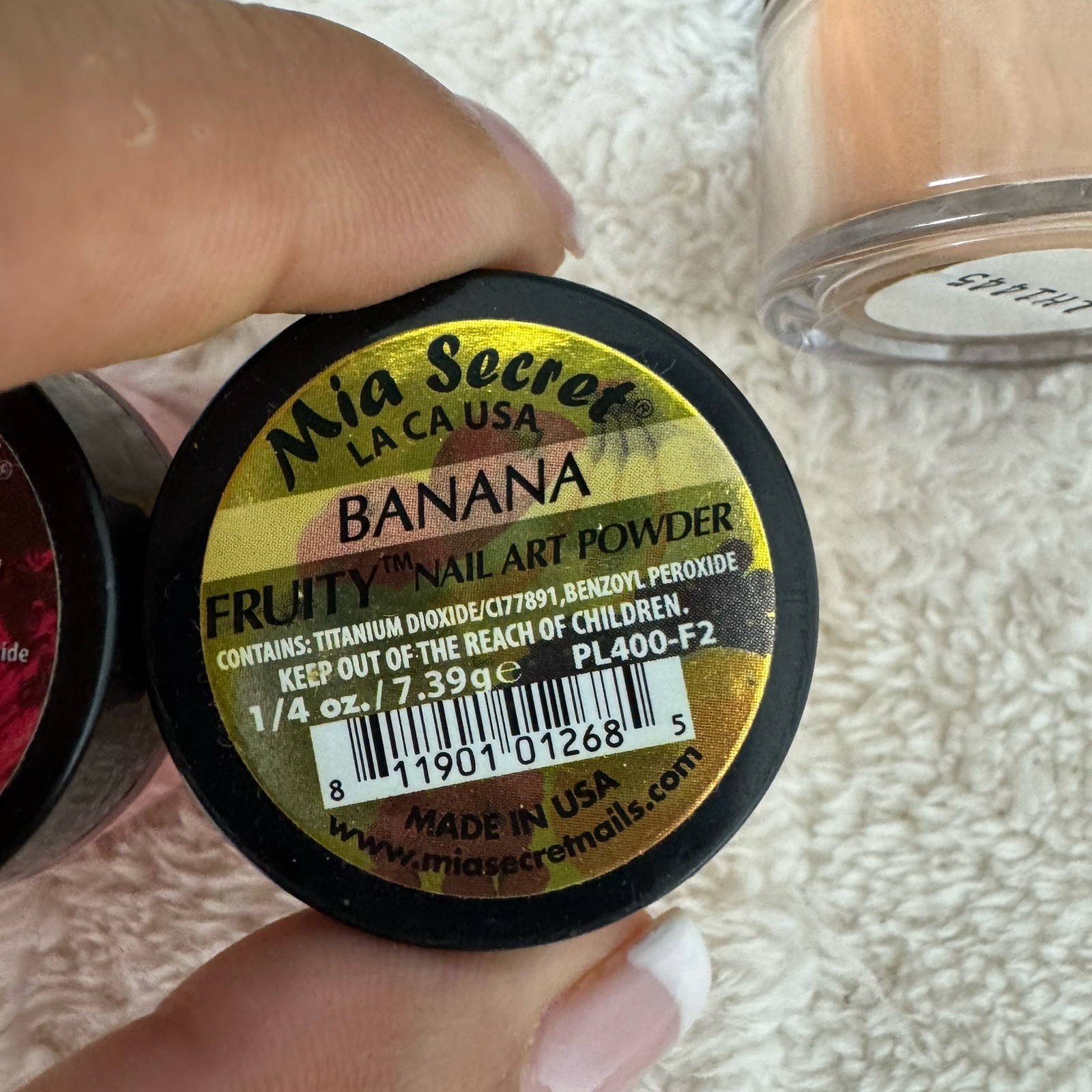 Mia Secret Nail Art Acrylic Professional Powder 10 Colors Sets-Neon Pastel Mixed