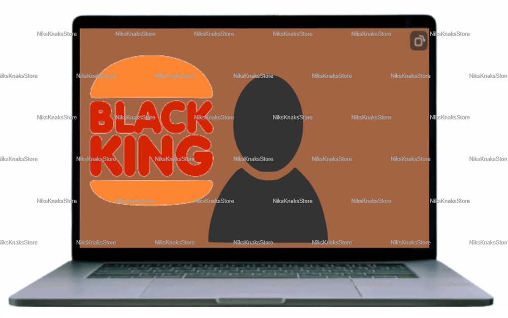 Black King Zoom Background
