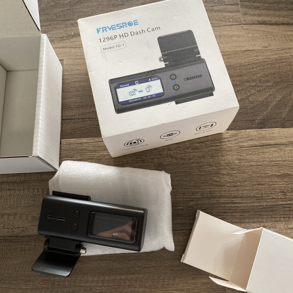 FRVESROE 1296P HD Dash Camera 1.47”screen, Gravity Sensor,WDR,loop Recording&…/6