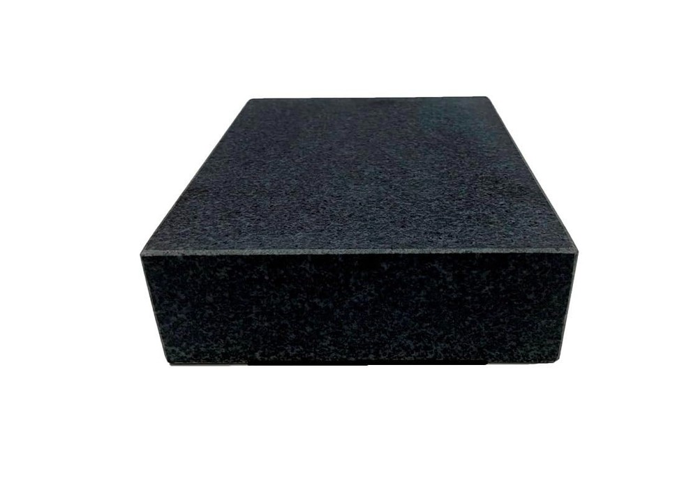 6" X 8" X 2" Granite Surface Plate, Grade B, 0 Ledge