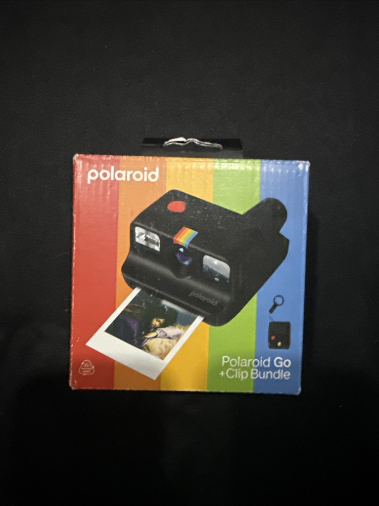 Polaroid Go + Clip Bundle Instant Camera