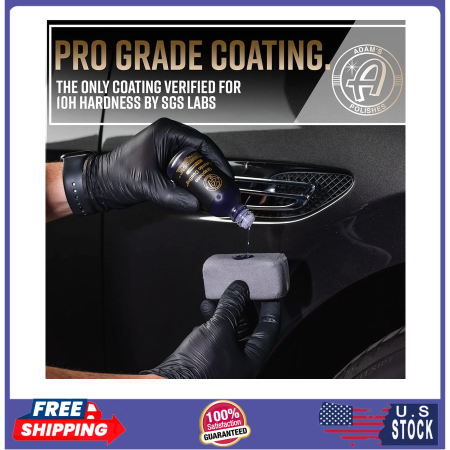 Adam's Advanced Graphene Ceramic Coating, 10H Auto Protection with UV Tech