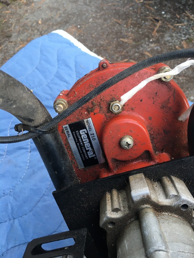 General Post Hole Digger Model 210, Damaged