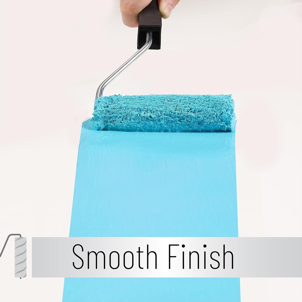 Durable 4-Inch Microfiber Paint Roller Covers - 12 Pack with Max Paint Release