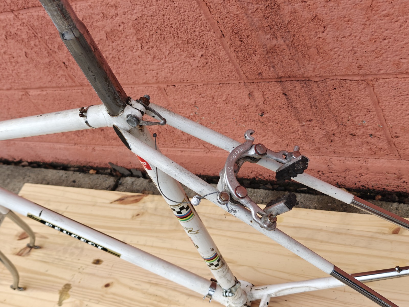 Peugeot PX-10 Vintage Bicycle Frame / Partial Bicycle 54/55cm