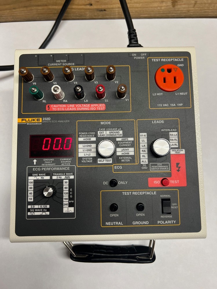 Electrical Safety/ECG Analyzer 232D Fluke Biomedical