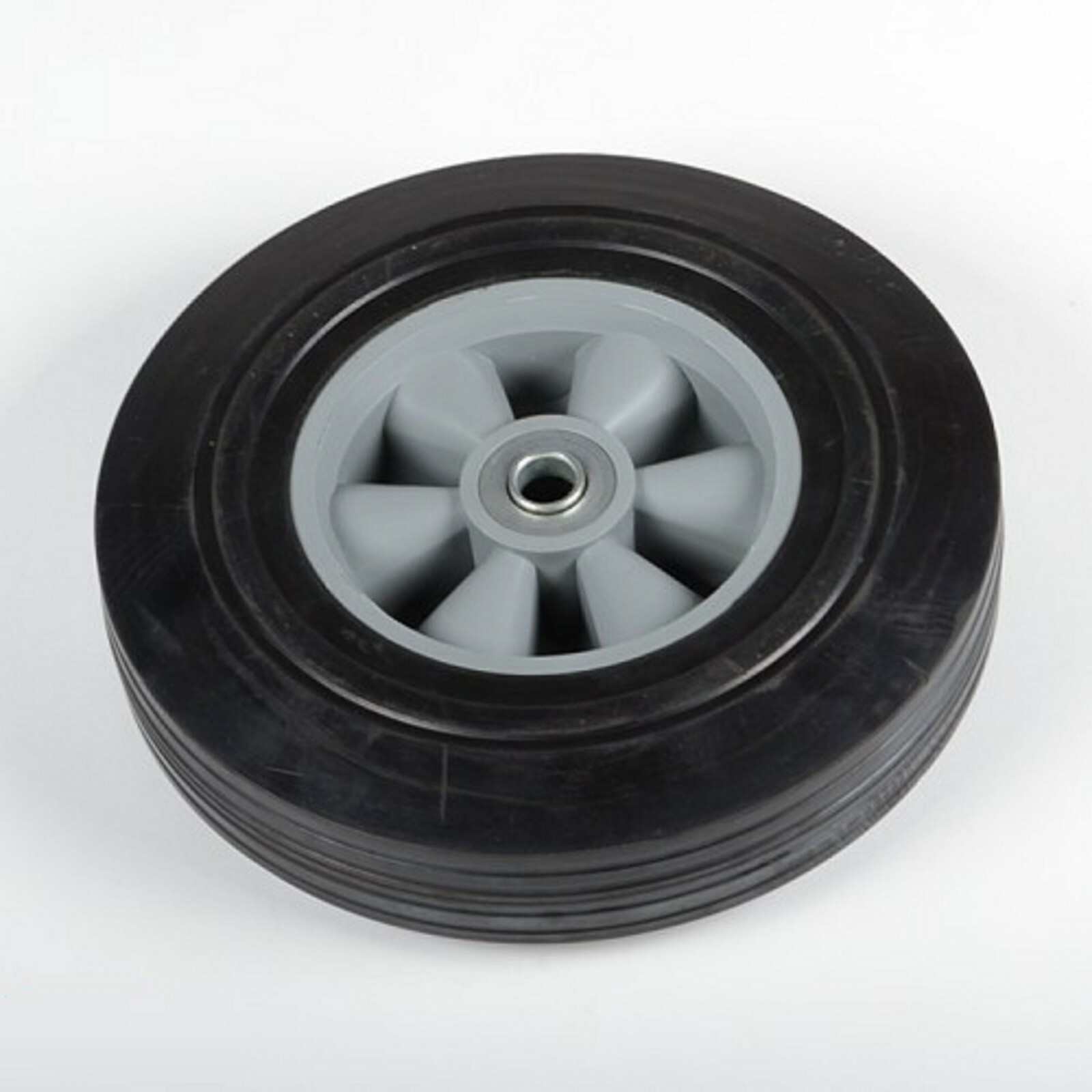 10" inch Solid Rubber Dolly Wheels Tire Rim wheel Hard Heavy duty cart