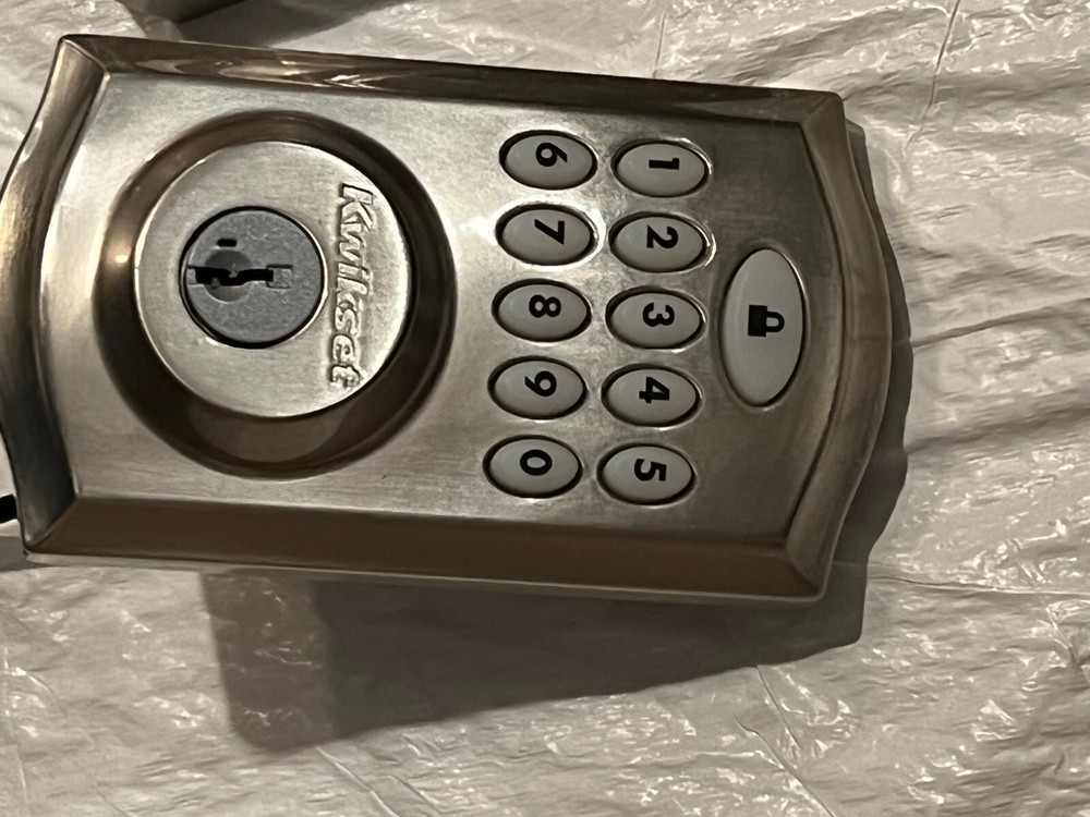 Kwikset Smartcode 913 Touchpad Electronic Deadbolt 99130-002 SET #2 FOR PARTS