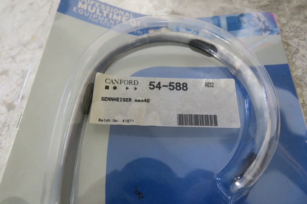 Seinheiser neck worn microphone (mam40, canford 54-588)