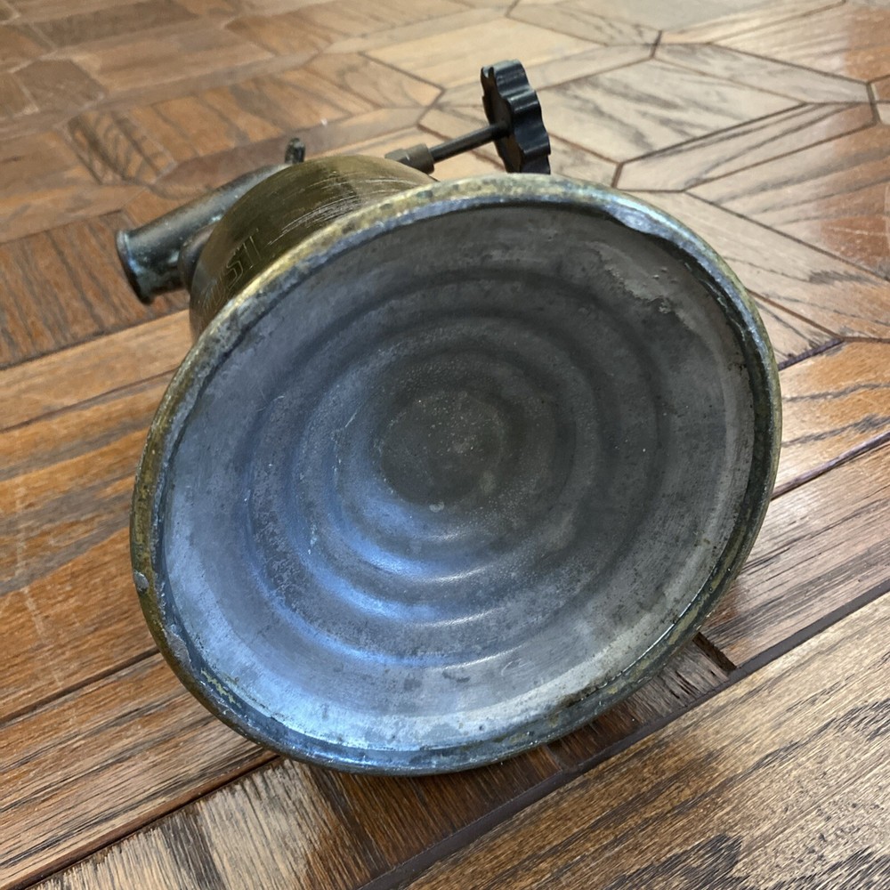 Antique Kant-Rust Solid Brass Blow Torch Welding Soldering Tool