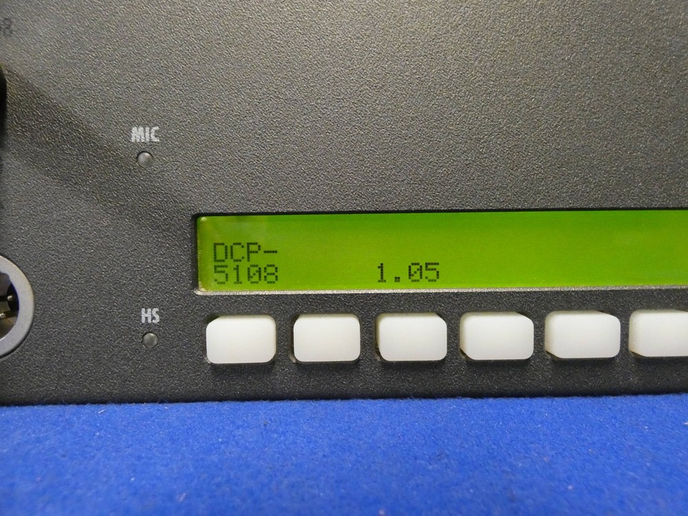 Riedel DCP-5108 Intercom Panel w/Microphone, Power Cord