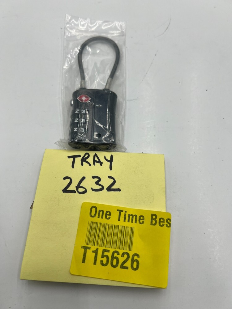 Anvil TSA007 Travel Security Combination Lock Black