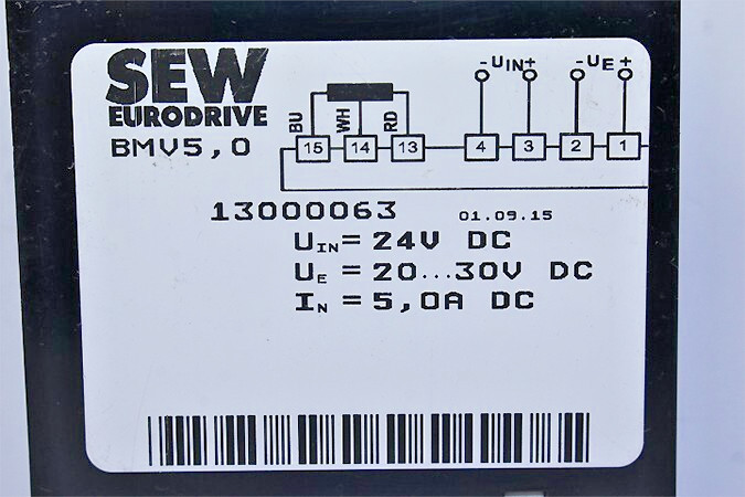 SEW BMV5.0 RECTIFIER 13000063