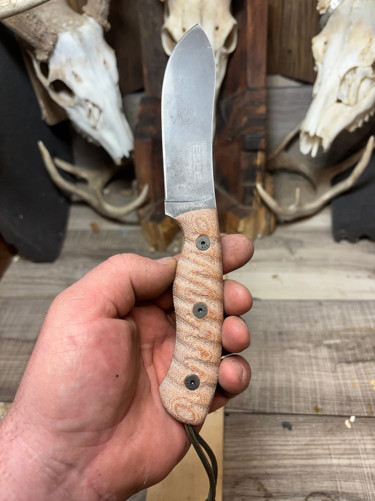 Esee JG5 V2 Canvas Micarta Handles