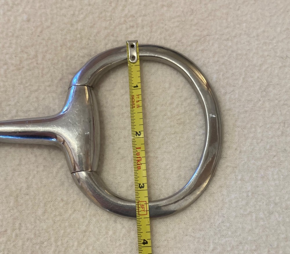 Eggbutt Stainless Steel French Link Horse Snaffle Bit