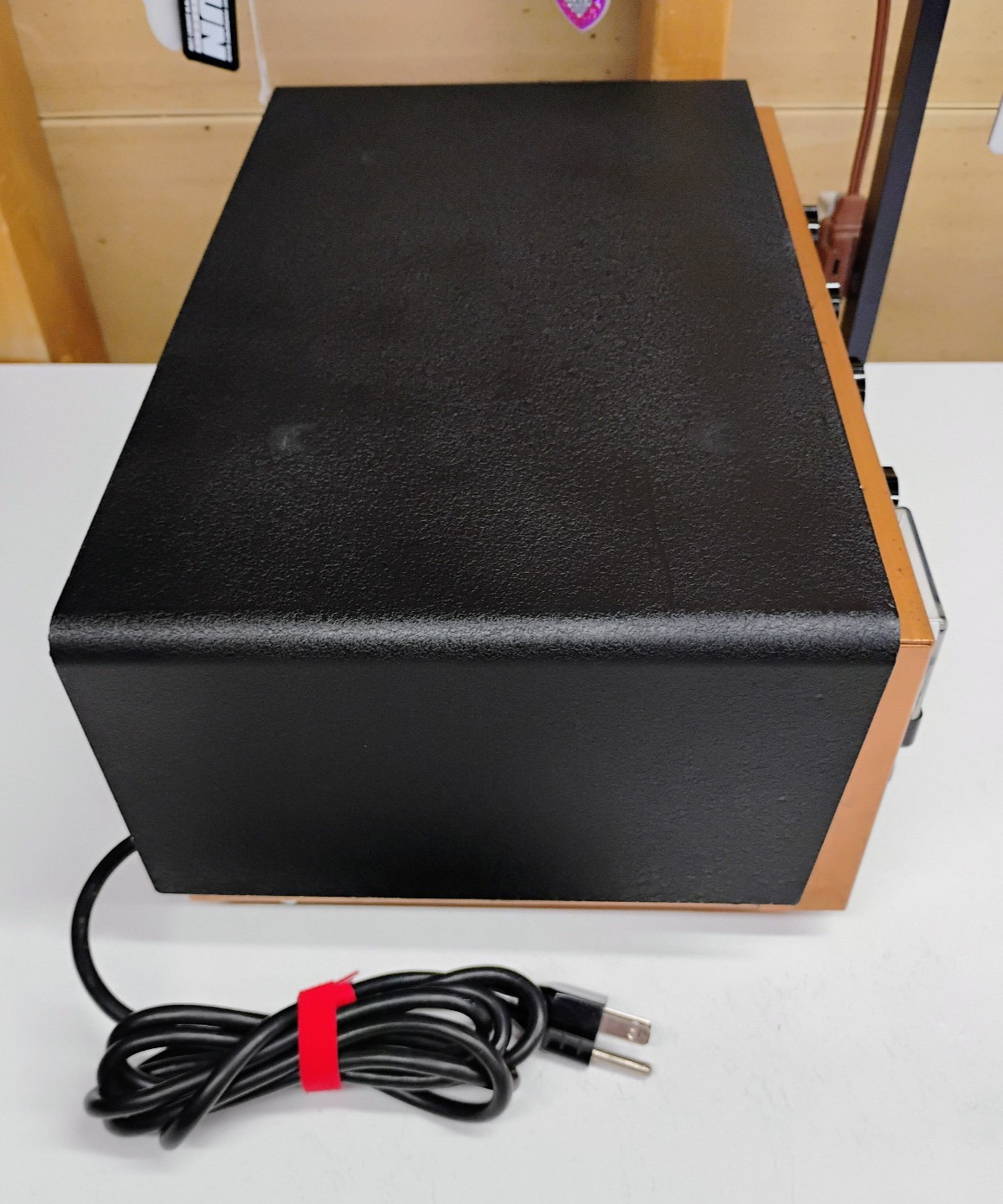 Vintage EICO Model 720 90 Watt CW Amateur Radio Transmitter. Powers Up!