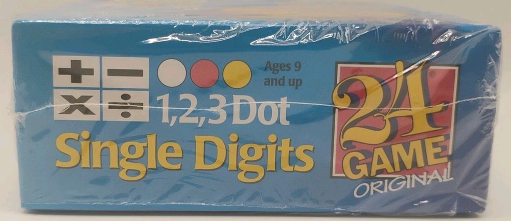 24 Game Original 1, 2, 3 Dot Single Digit