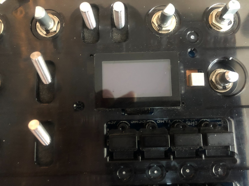 Korg Minilogue XD Potentiometer / Tact / Panel Board Assembly w/ Display
