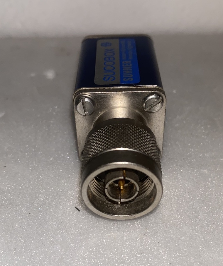 SUCOBOX HUBER+SUHNER RF detector DC-2 Ghz