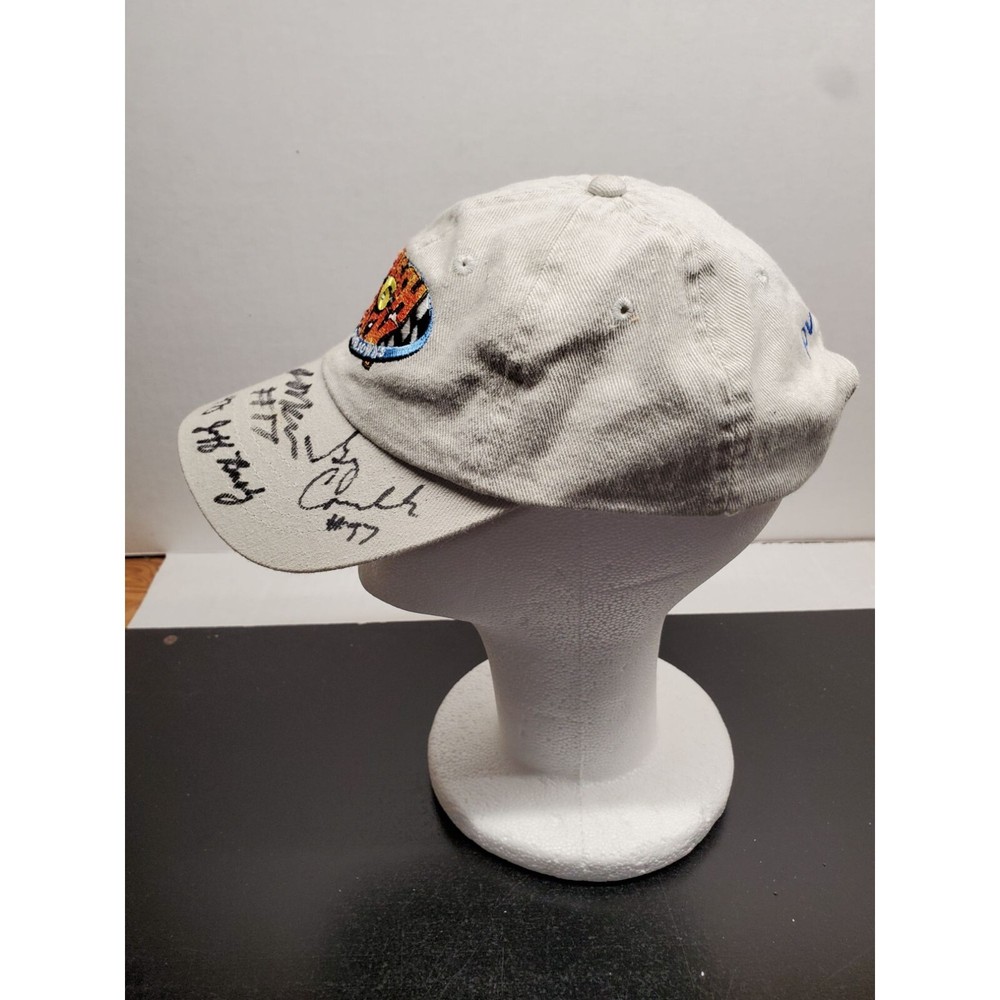 Autographed NASCAR Busch Series Dover Downs Hat - READ