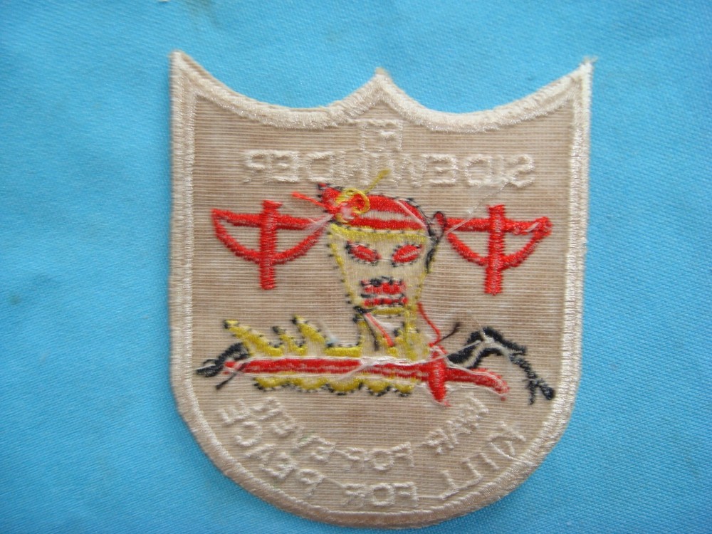 VIETNAM WAR PATCH, US 5th SF Grp MACV- SOG RT SIDEWINDER