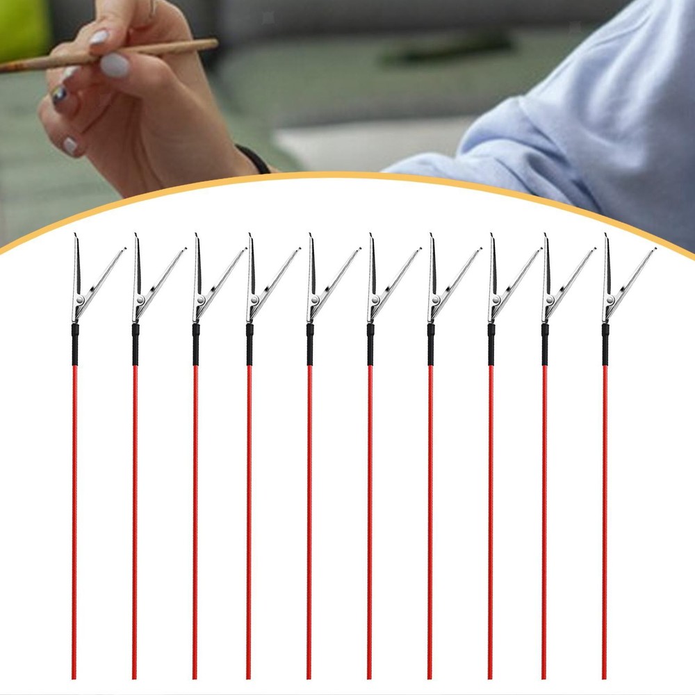10Pcs Alligator Clip Sticks Adjustable Reverse Coloring Design Modeling Tool