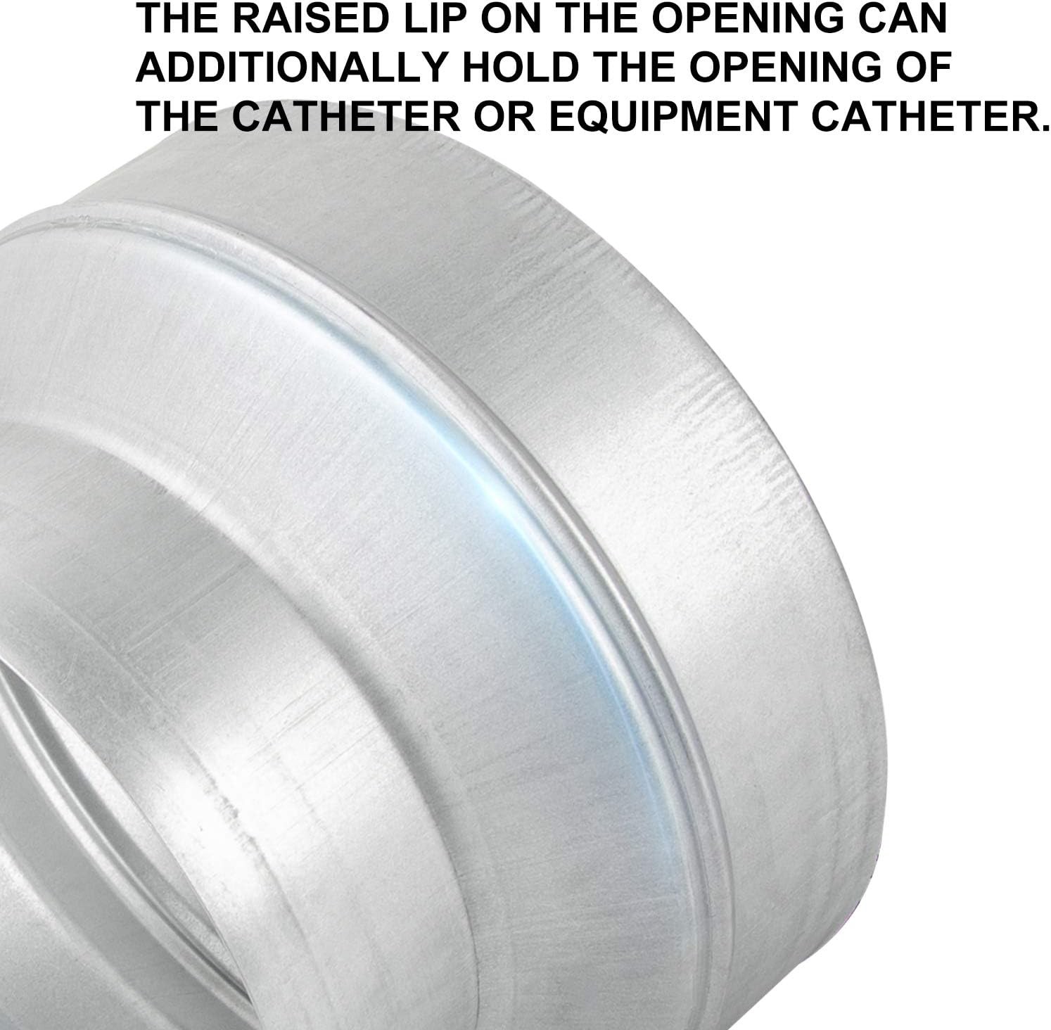 Duct Reducter 6" to 4" HVAC Air Ducting vent Flexible Air Duct Adapter Sliver