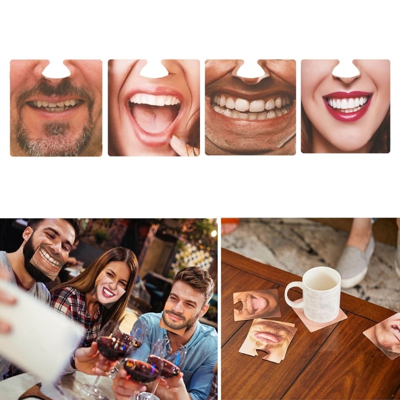 10PCS Face Cup Pad Face Cover Multitunctional Protective Mats Suitable for Cup