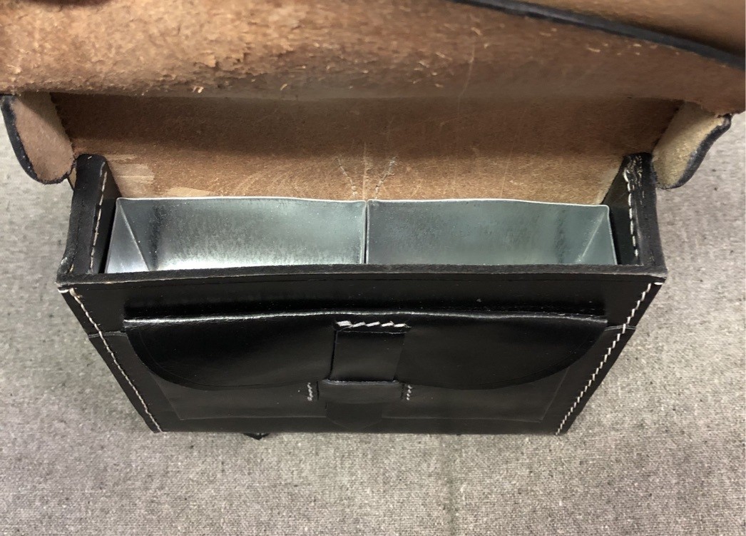 Civil War Cartridge Box with Tins