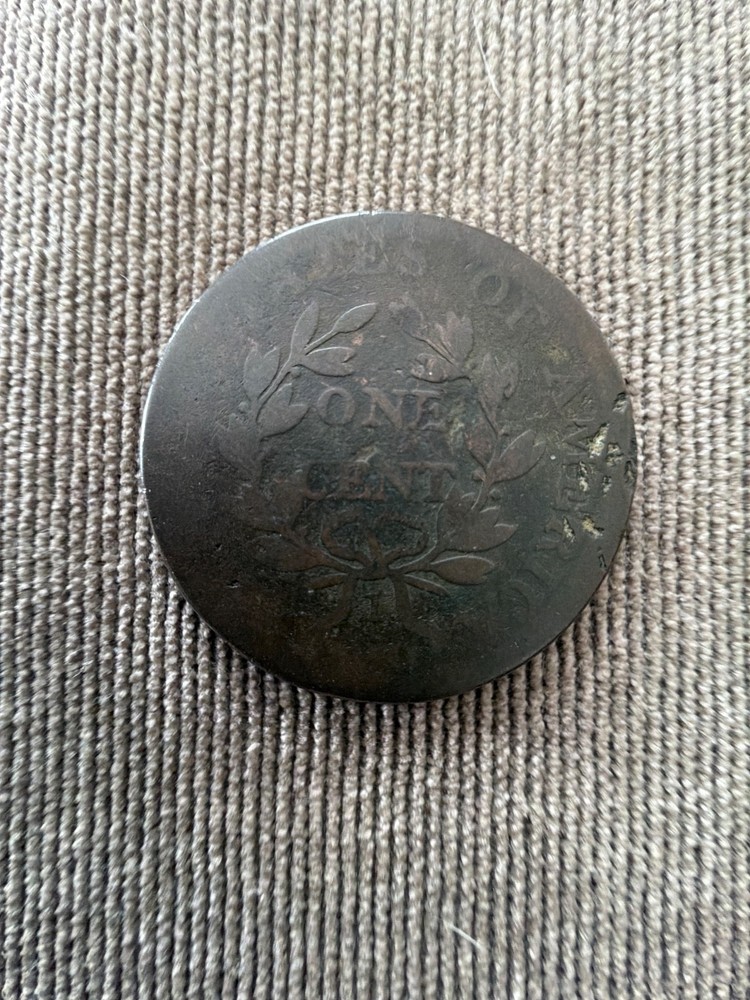 1807 DRAPED BUST LARGE CENT, VG  ~  LESS COMMON DATE, BETTER ORIGINAL EXAMPLE