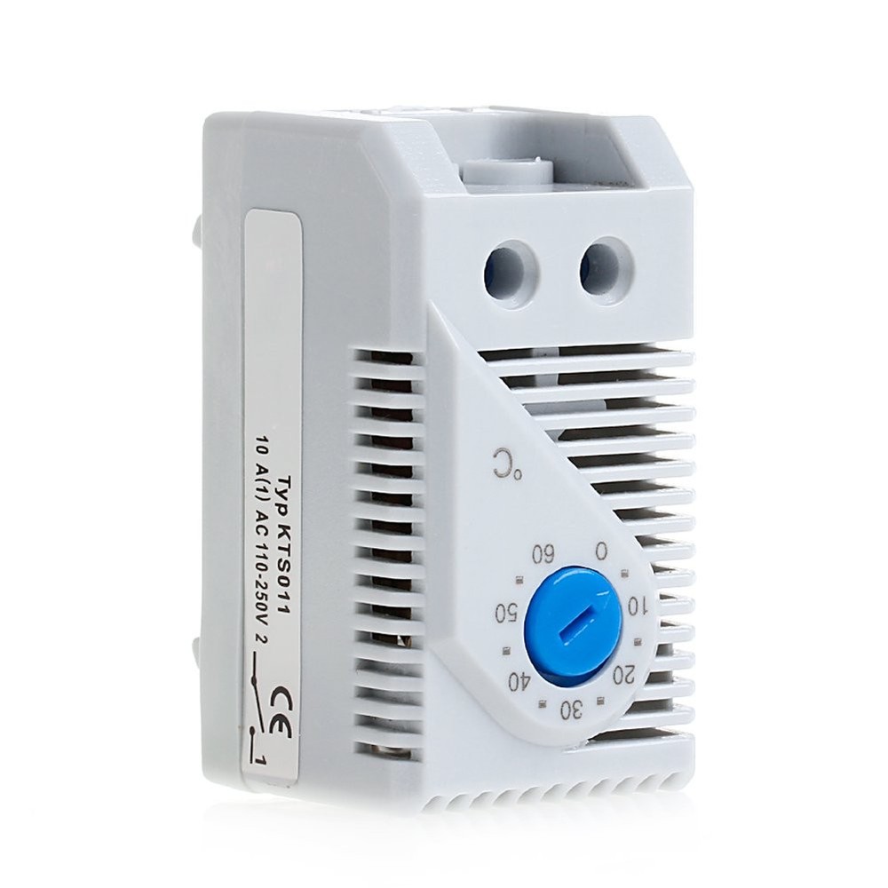 KTS011 0-60℃ Compact Mechanical Thermostat Sensor Temperature Controller New ...