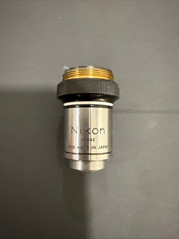 NIKON HI 100 PLAN 1.30 MICROSCOPE OBJECTIVE 46842