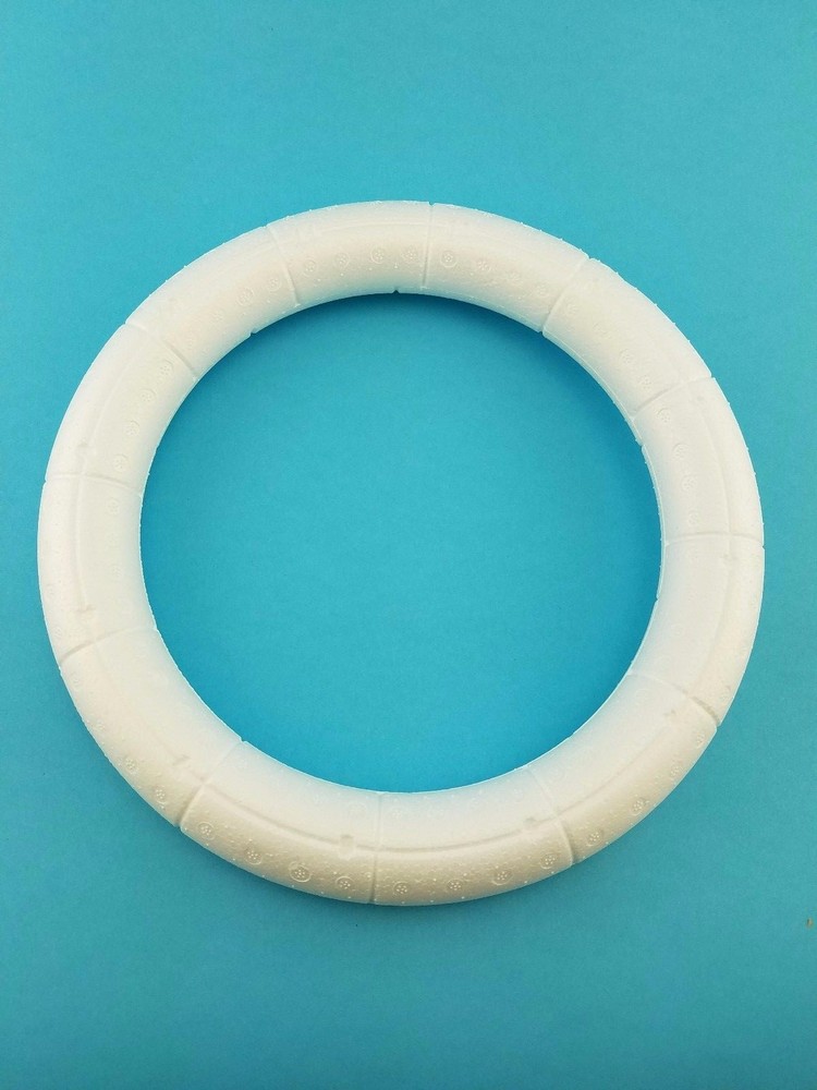 Foam Smoothfoam 10" Ruled Wreath (6 PACK)
