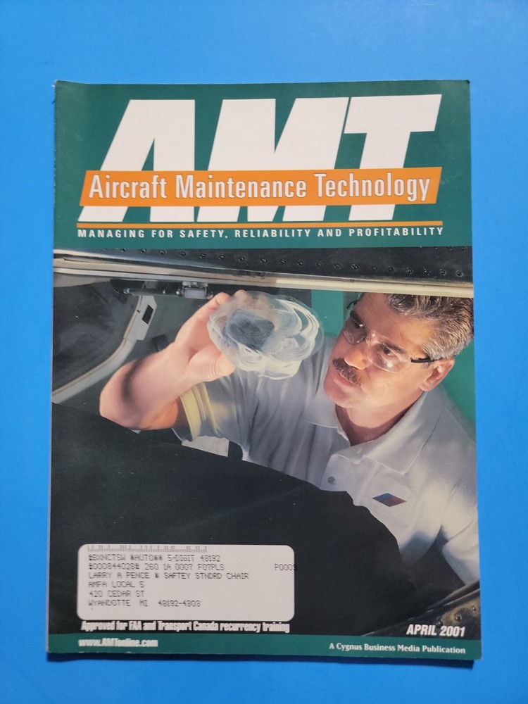 AORCRAFT MAINTENANCE TECHNOLOGY APRIL 2001