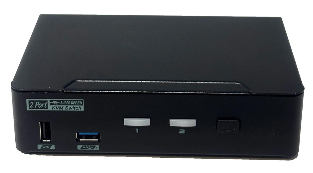 2-Port USB 3.0 SuperSpeed (KVM Switch)