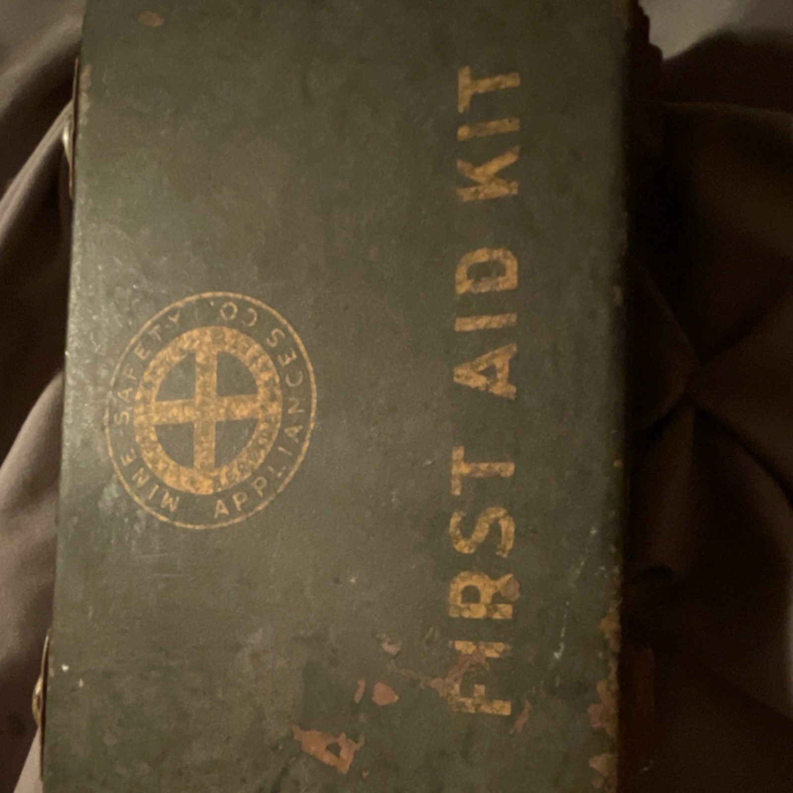 Mine Safety Appliances Co. Military Surplus First Aid Kit Original Contents