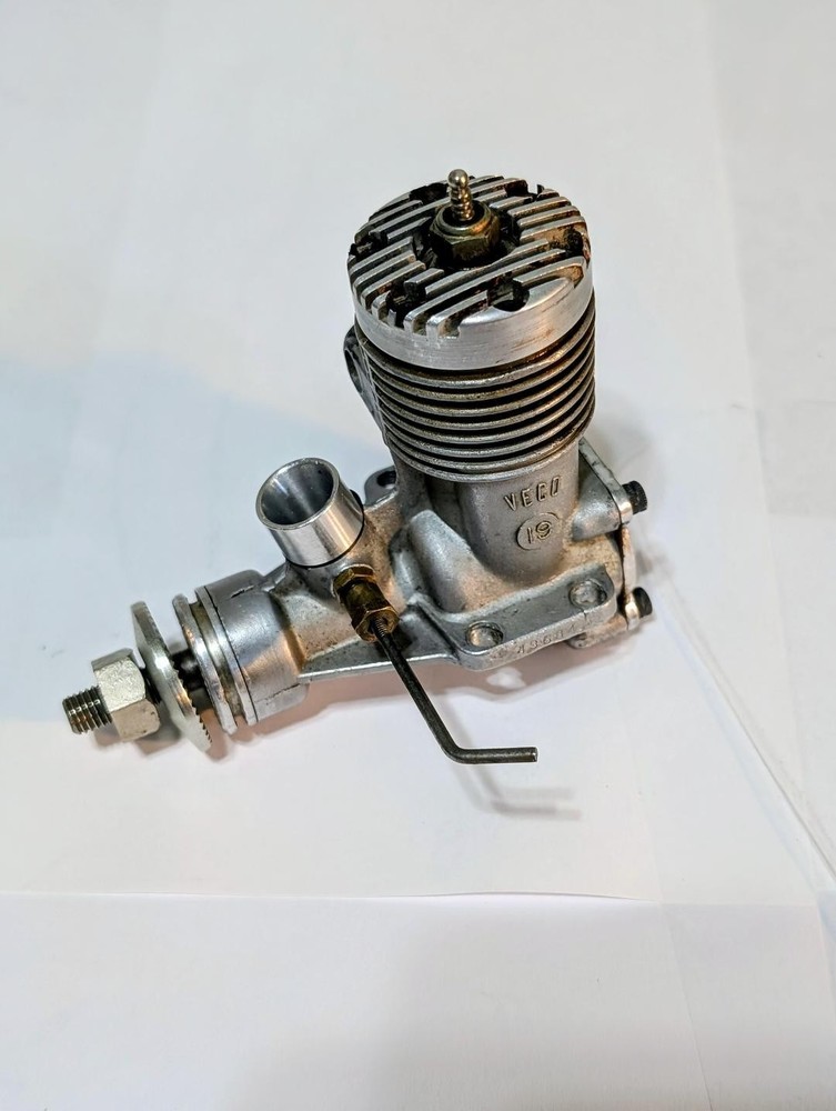VECO .19 CONTROL LINE ENGINE, GRREAT COMPRESSION, GRREAT CONDITION