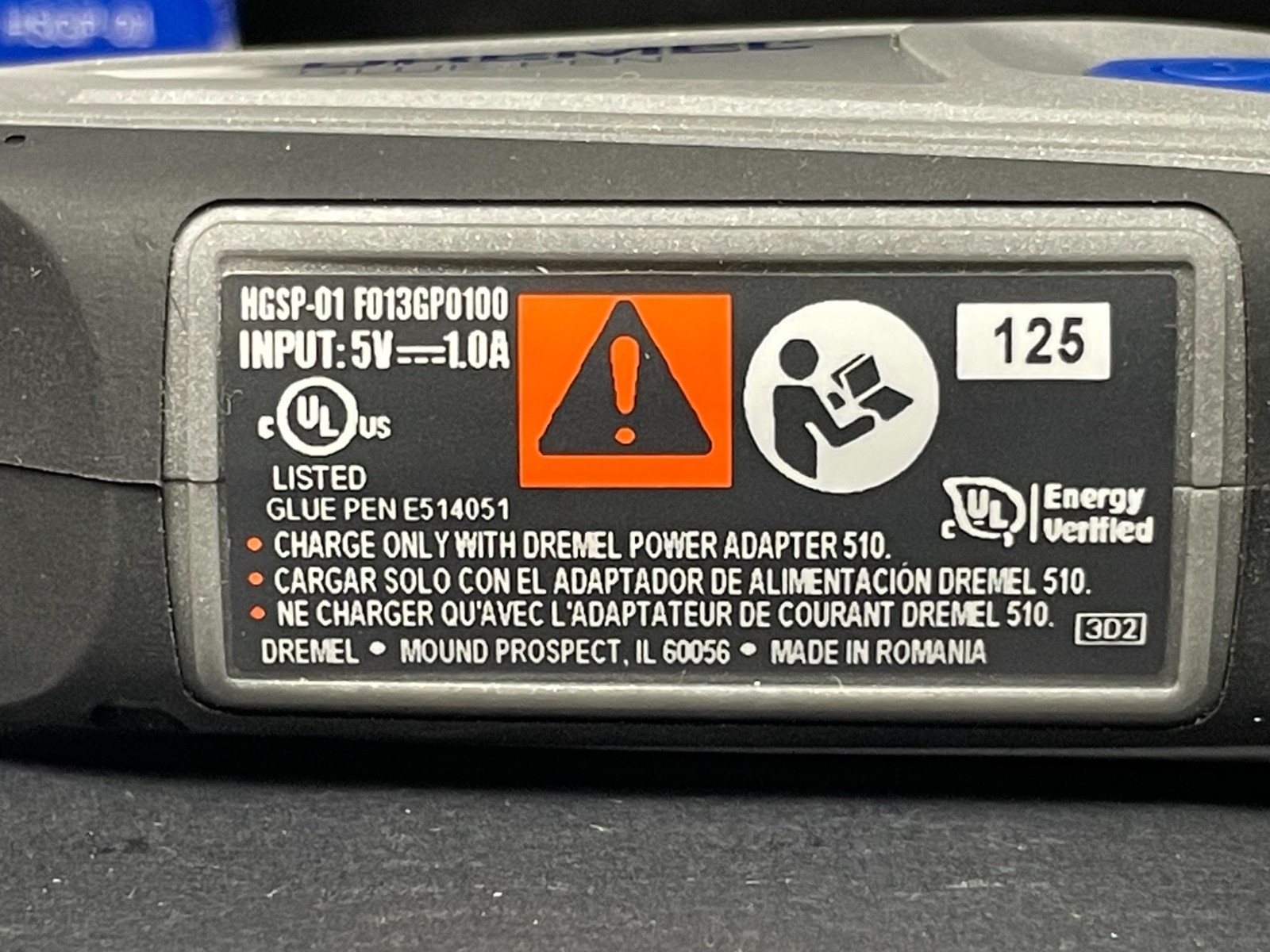 Dremel HSGP-01 5V Cordless USB Rechargeable Hot Glue Pen Glue Gun