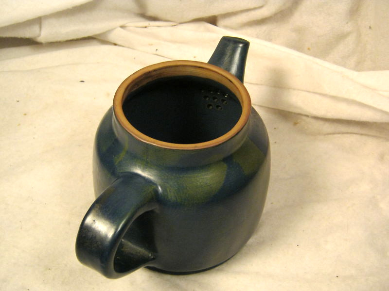 Vintage Pottery Stoneware Pitcher Modern Decor