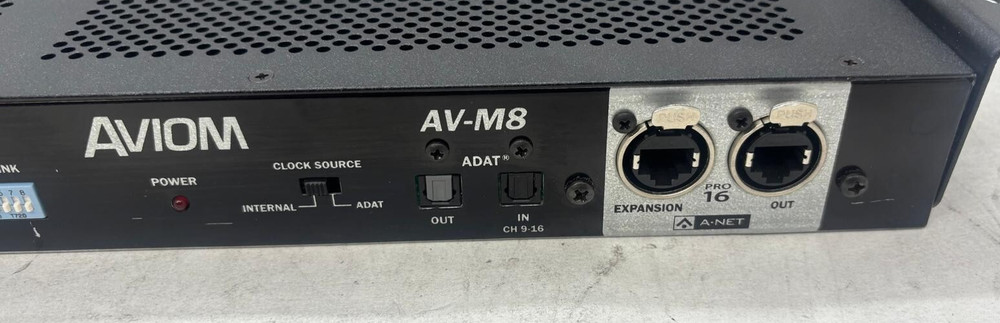 Aviom AV-M8 Eight-Channel Mic Input Module