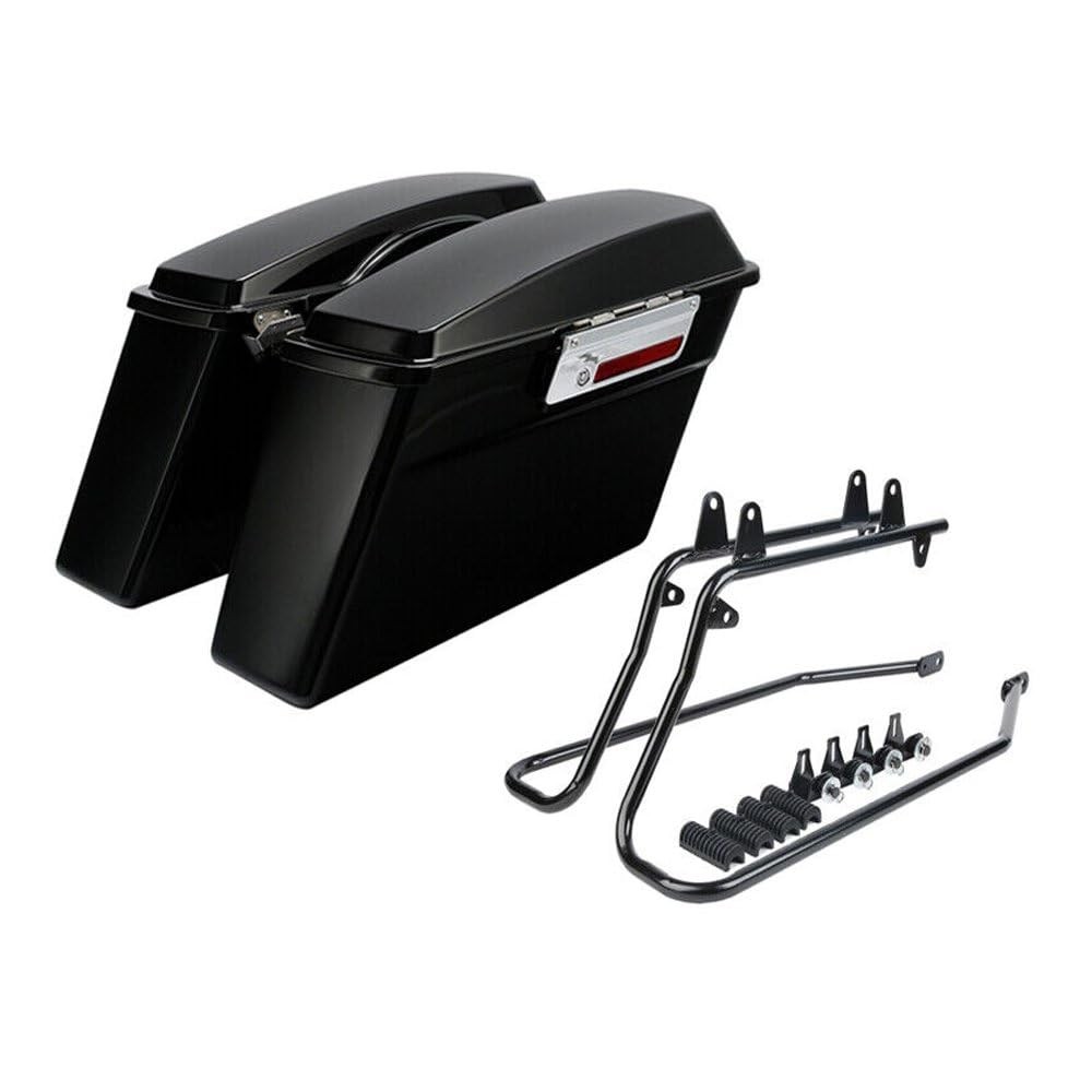 Black Hard Saddlebags Conversion Bracket ABS Plastic BHSCBFFHHS8