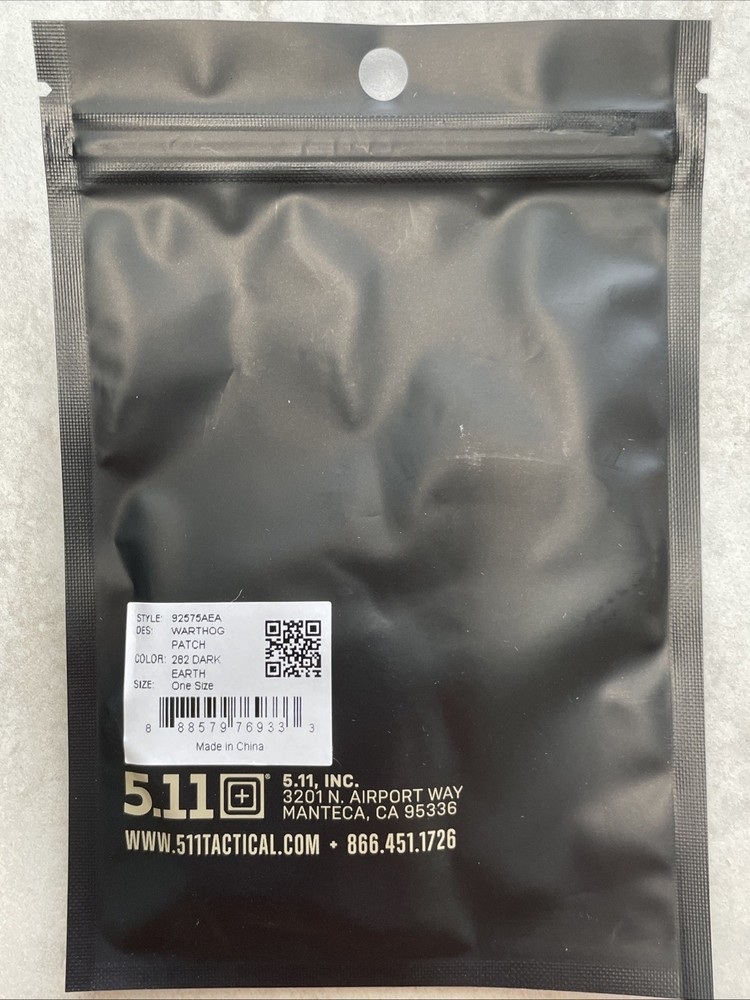 NEW 5.11 TACTICAL GUILTY AS CHARGED PATCH HANDCUFF DONUTS 🍩 HOOK BACKING